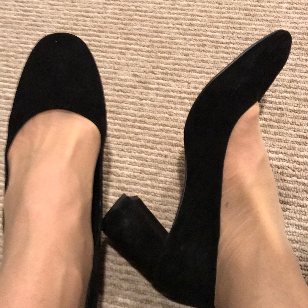 Saks 5th Avenue Suede Pumps